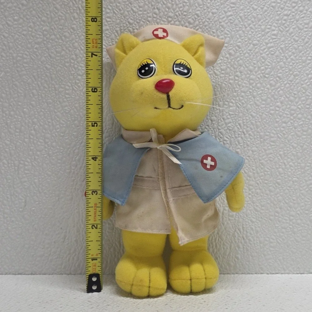 Vintage Tara Kids Kuddlee Dress-Ups Nurse Cat Yellow 7